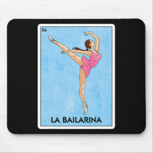 Tapis De Souris La Bailarina Mexicain jeu de cartes - Cute Balleri
