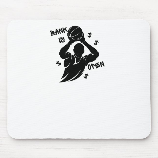 Tapis De Souris La banque est ouverte  (Devant)