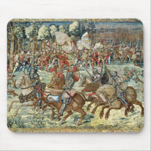 Tapis De Souris La bataille de Pavie. L'avance de Charles V