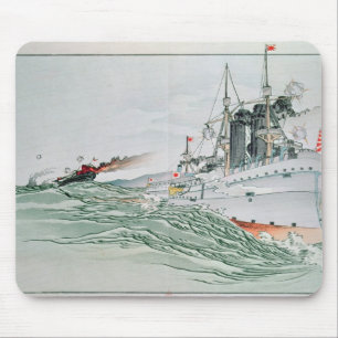 Tapis De Souris La bataille de Yalu, le 17 septembre 1894