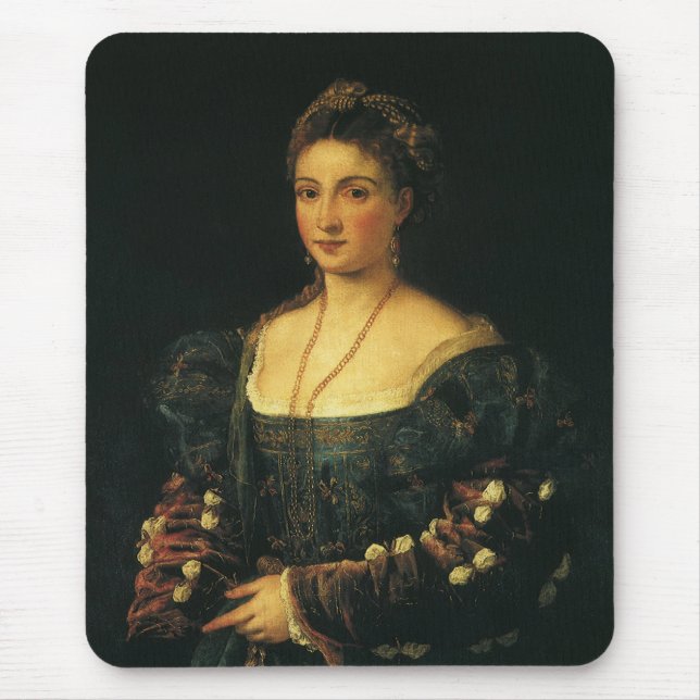 Tapis De Souris La Bella, Duchesse d'Urbino par Titien (Devant)