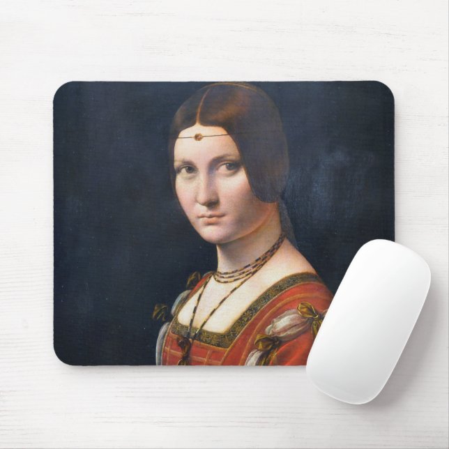 Tapis De Souris La Belle Ferronnière (Avec souris)