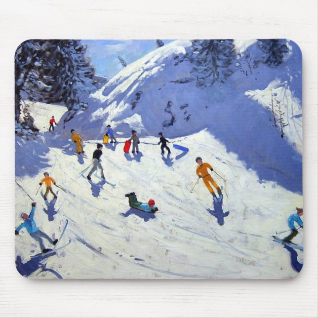 Tapis De Souris La belle Plagne 2004 de caniveau (Devant)