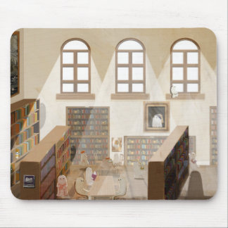 Tapis De Souris La Bibliothèque Hantée