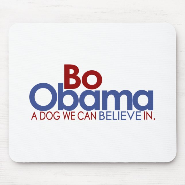 Tapis De Souris La BO Obama le chien (Devant)