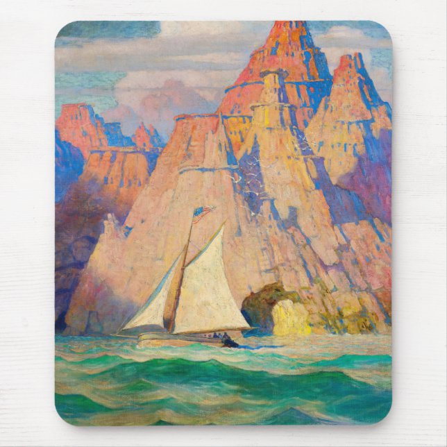 Tapis De Souris La bonaventure de Newell Convers Wyeth (Devant)