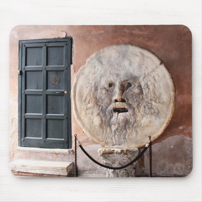 Tapis De Souris La bouche de la vérité (Devant)