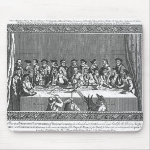 Tapis De Souris La bougie de la réforme est Lighted