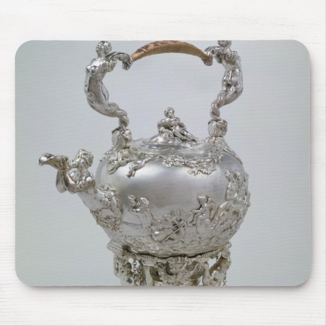 Tapis De Souris La bouilloire de thé et se tiennent prêt (Devant)