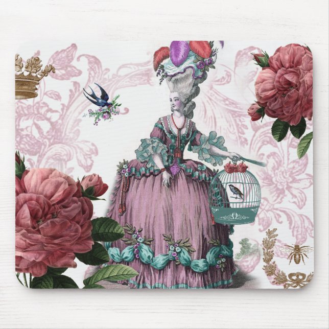 Tapis De Souris la cage aux oiseaux (Devant)