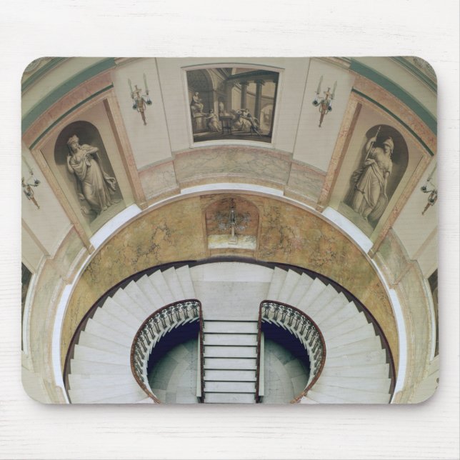 Tapis De Souris La cage d'escalier, c.1776 construit (Devant)