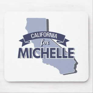TAPIS DE SOURIS LA CALIFORNIE POUR MICHELLE - .PNG