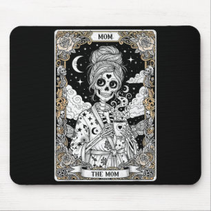 Tapis De Souris La carte de tarot de la mère squelette gothique vi