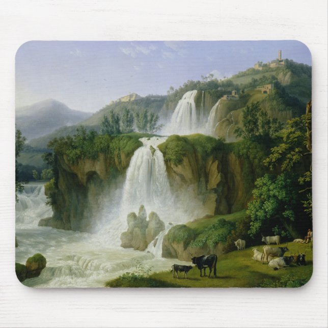 Tapis De Souris La cascade chez Tivoli, 1785 (Devant)