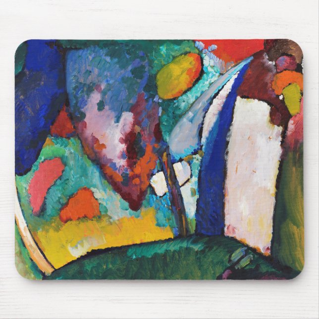 Tapis De Souris La Cascade, Wassily Kandinsky (Devant)