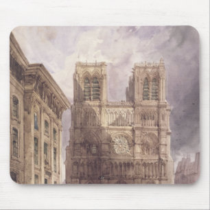 Tapis De Souris La cathédrale de Notre Dame, Paris, 1836