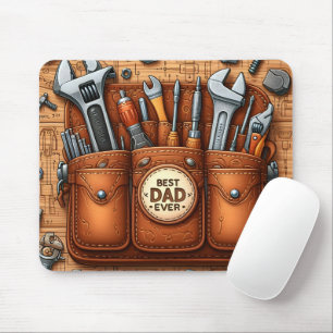 Tapis De Souris La ceinture à outils de papa