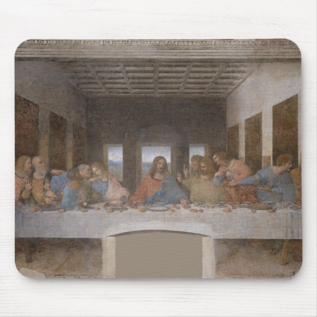 Tapis De Souris La Cène de Léonard de Vinci (Devant)