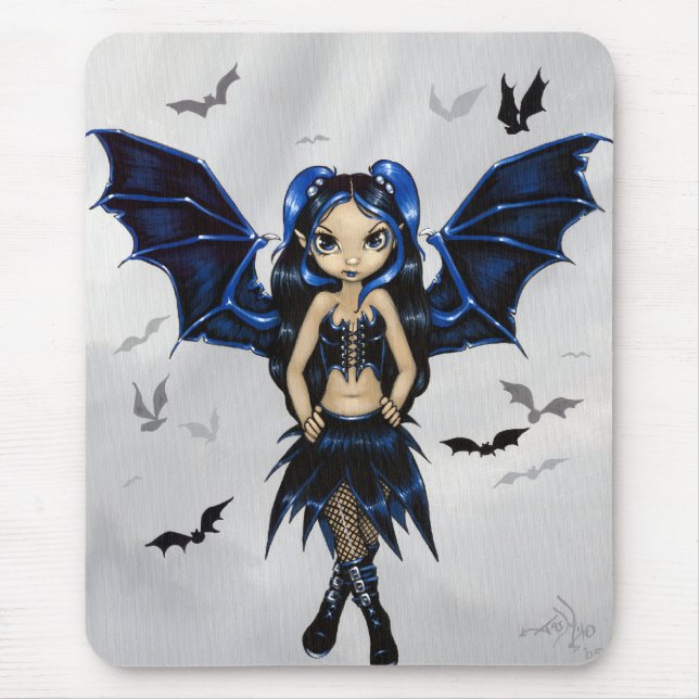 Tapis De Souris La "chauve-souris s'envole" Mousepad (Devant)