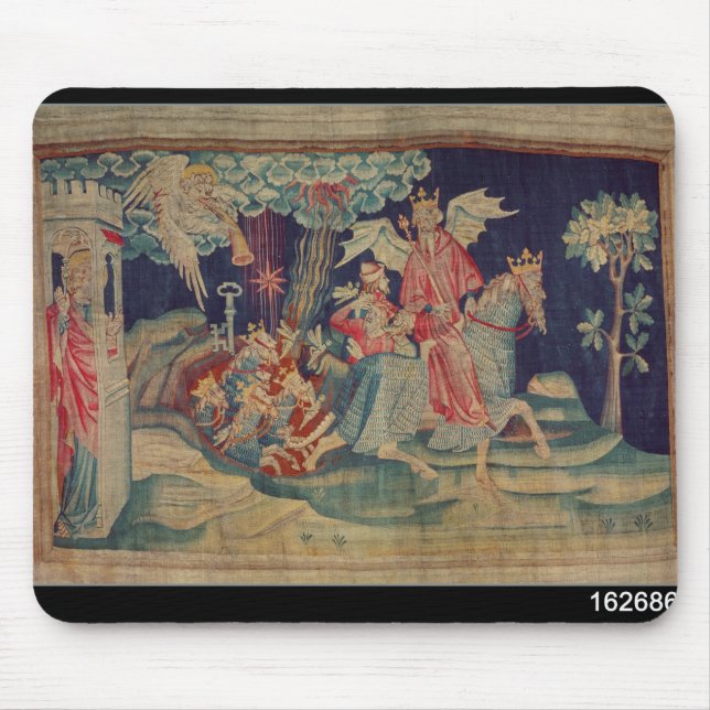 Tapis De Souris La cinquième trompette et les sauterelles (Devant)