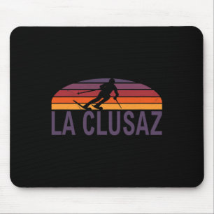 Tapis De Souris La Clusaz Alpes Françaises France Station de ski S