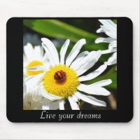 La coccinelle vivent vos rêves Mousepad