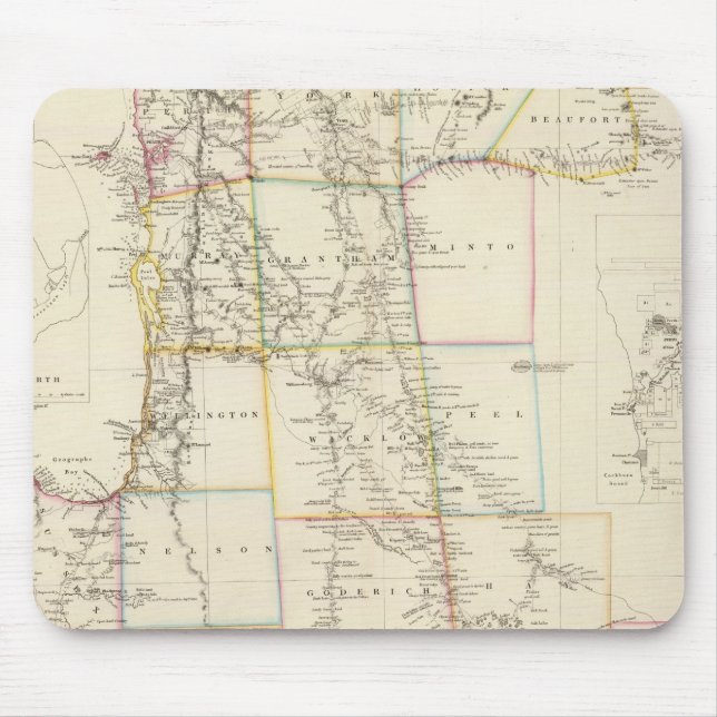 Tapis De Souris La Colonie de l'Australie-Occidentale (Devant)