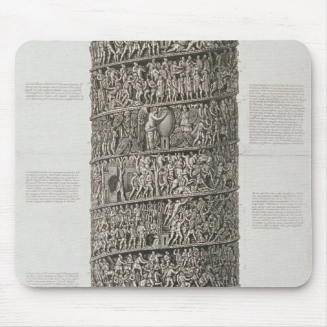 Tapis De Souris La colonne de Trajan (gravure) (Devant)