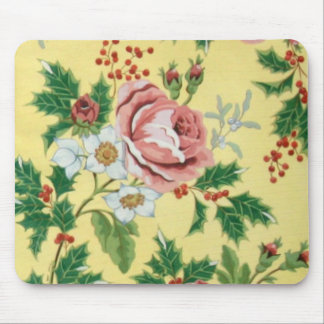 Tapis De Souris La conception florale de Pat