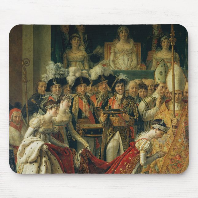 Tapis De Souris La consécration du napoléon d'empereur (Devant)