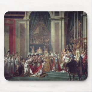 Tapis De Souris La consécration et le Josephine du napoléon