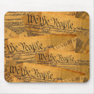 Tapis De Souris La Constitution américaine