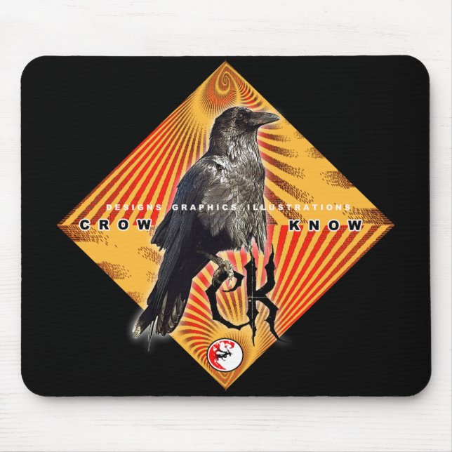 TAPIS DE SOURIS LA CORNEILLE CONNAISSENT LA PYRAMIDE (Devant)