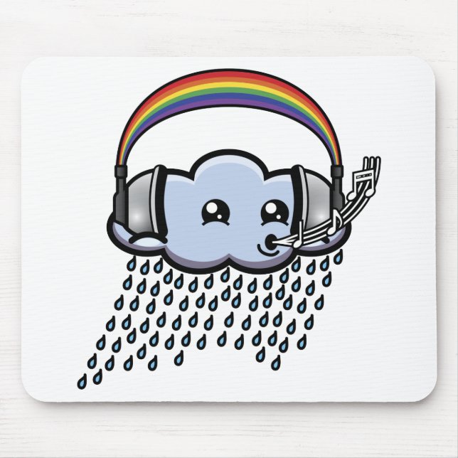 Tapis De Souris La couleur de la musique Mousepad (Devant)