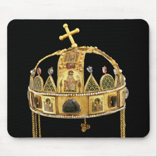 Tapis De Souris La couronne sainte de la Hongrie, 11ème-12ème