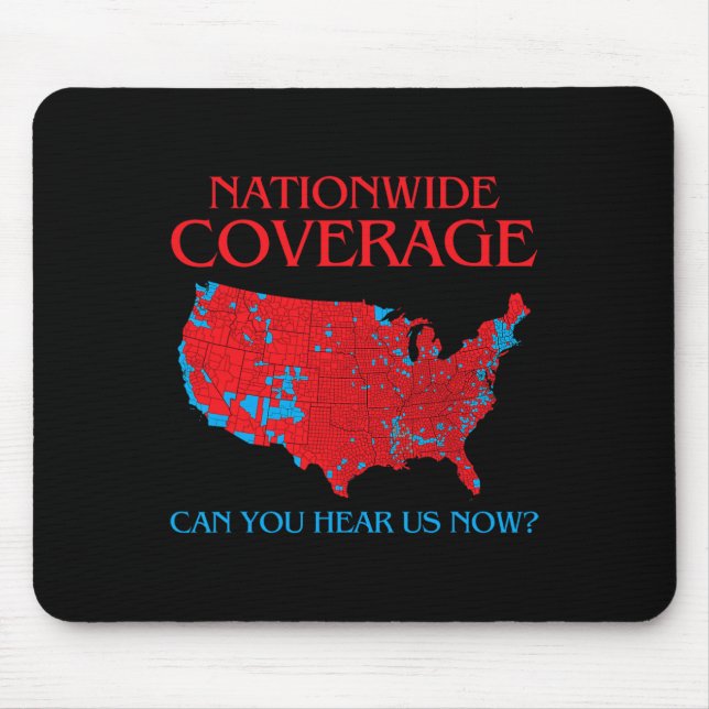 Tapis De Souris La Couverture Nationale De Trump 2024 Peut-On Nous (Devant)
