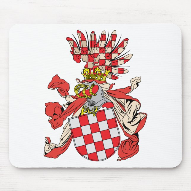 Tapis De Souris la Croatie, Autriche (Devant)