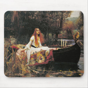 Tapis De Souris La Dame de Shalott par John William Waterhouse