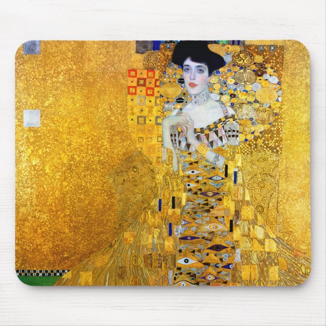 Tapis De Souris La Dame en or, Gustav Klimt (Devant)