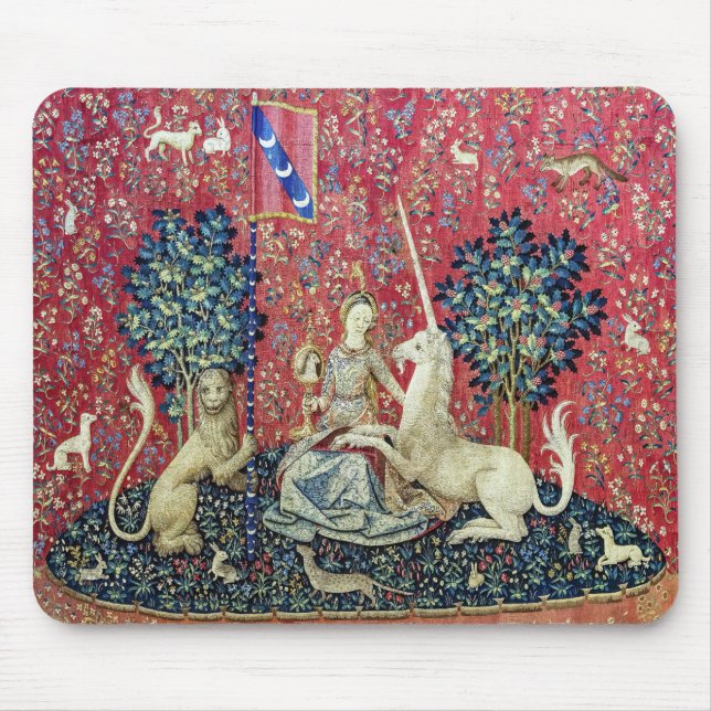 Tapis De Souris La Dame et la licorne, Vue (Devant)