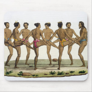 Tapis De Souris La danse des insulaires de Caroline, plaquent 22