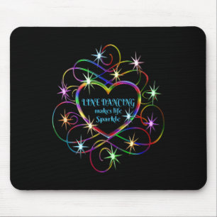 Tapis De Souris La Danse En Ligne Favorise La Vie
