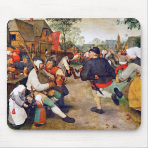 Tapis De Souris La Danse Paysanne, Pieter Bruegel
