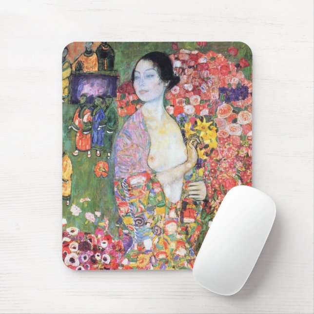 Tapis De Souris La Danseuse, Gustav Klimt (Avec souris)
