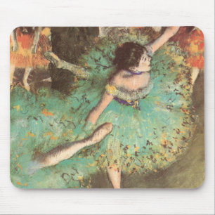Tapis De Souris La danseuse verte d'Edgar Degas, Ballet Vintage