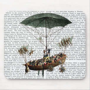 Tapis De Souris La Diligence Et Les Créatures Volantes