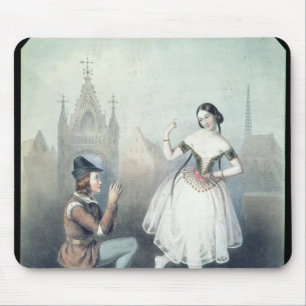 Tapis De Souris La Esmeralda': Carlotta Grisi et Jules Perrot