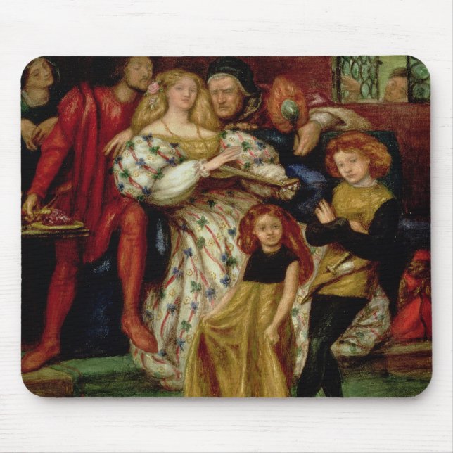 Tapis De Souris La famille de Borgia, 1863 (Devant)