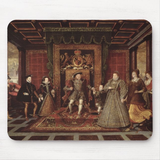 Tapis De Souris La famille de Henry VIII : (Devant)