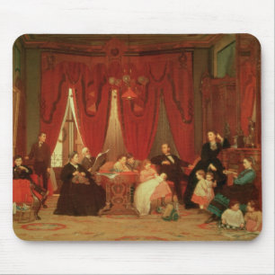 Tapis De Souris La famille de trappe, 1870-71